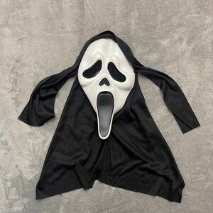 Ghostface Mask Scream Poly Shroud Halloween